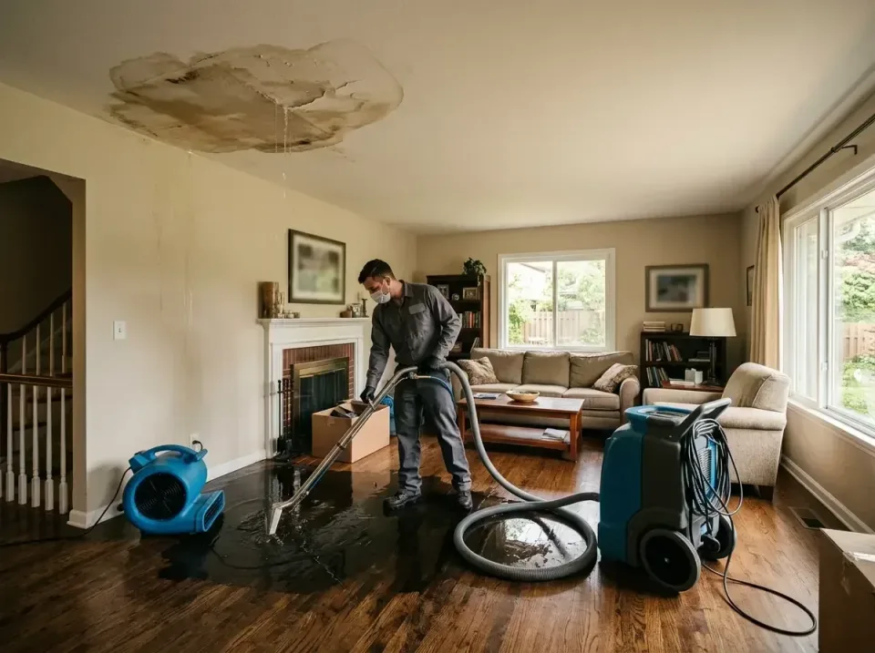 attic-pipe-burst-ceiling-drip-008 — frequently asked questions, Water Damage Restoration & Carpet Care in Revere, MA